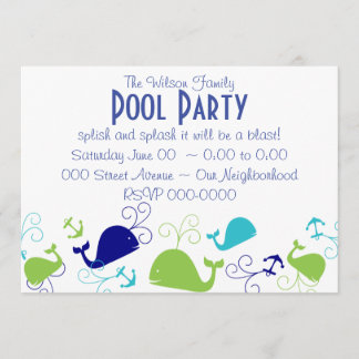 Invitación Ancores de ballena