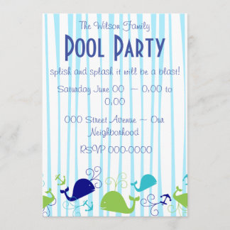 Invitación Ancores de ballena