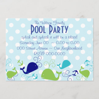 Invitación Ancores de ballena