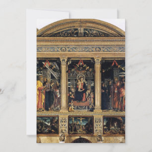 Invitación Andrea Mantegna - Altarpiece de San Zeno