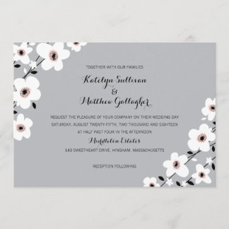 Invitación Anemona moderna| Boda