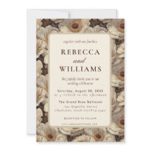 Anémonas Elegantes Boda Floral en el Jardín Traser