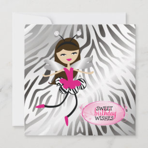 Invitación Ángel Baby de moda 311 - Invite