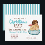 Invitación Angel Cloud Cupido<br><div class="desc">ángeles ángeles bebé cupido,  pintura infantil de lujo,  fiesta de la fe del arte dulce,  cielo de alegría de nubes,  alas vintage del cielo chica,  hermosas nubes lindas,  cherub de plumas valentinas dibujando,  navidades alegres guardianes hermosos,  ilustracion cristiano amoroso,  ángeles ángeles ángeles bebé cupido, </div>