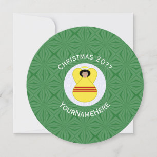 Invitación Ángel de Vietnam del Sur Navidad Personalizable Re