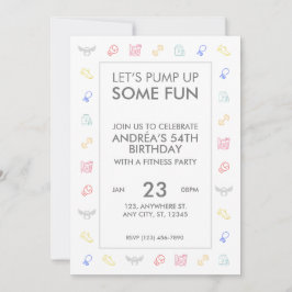 Invitación Angel Fitness Collab