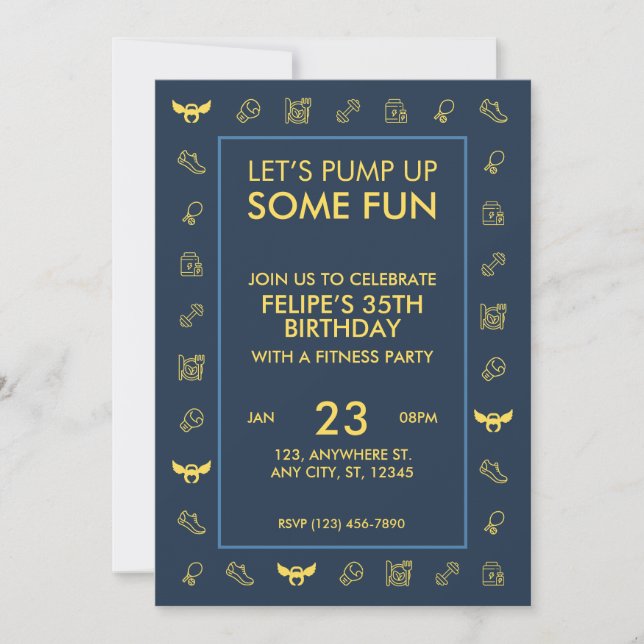 Invitación Angel Fitness Collab (Anverso)