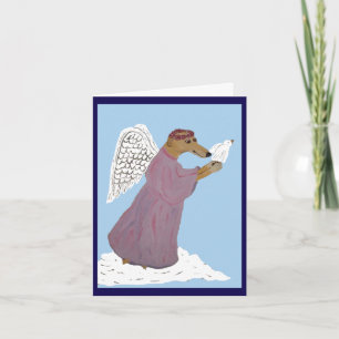 Invitación Ángel Galgo con Paloma Blanca