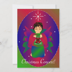 Invitación Ángel III navidades