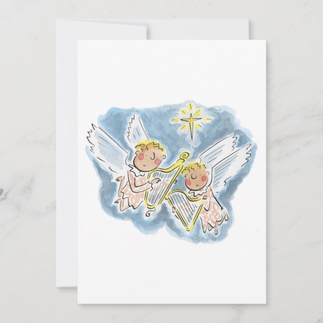 Invitación Ángeles (Anverso)