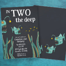 Anglerfish Deep Sea Ocean Second Birday
