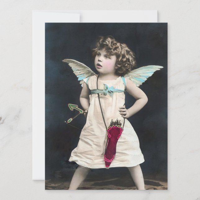 Invitación Angry Cupid (Anverso)