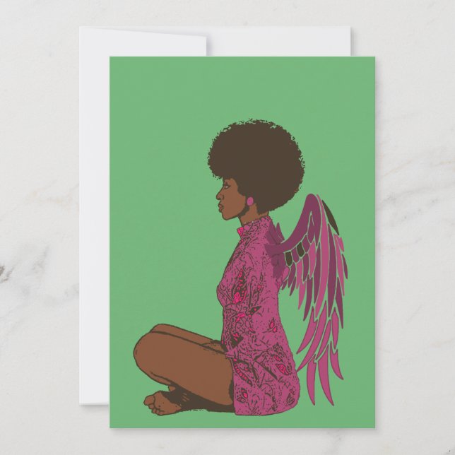 Invitación Ángulo negro (Anverso)