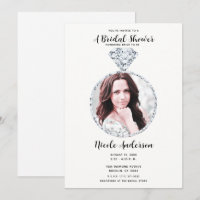 Anillo de boda de diamantes Bridal Shower Foto