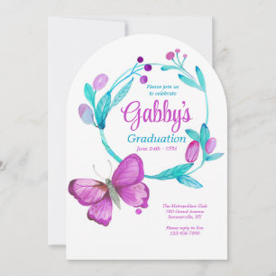 Invitación Anillo de mariposa