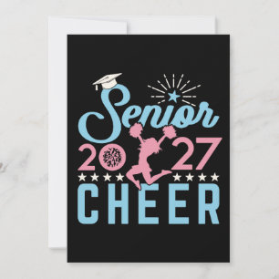 Invitación Animadora Senior 2027 Graduada de Animación