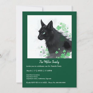 Invitación Animales afortunados disfrazados - Diversión en Sa