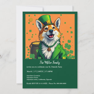 Invitación Animales afortunados disfrazados - Diversión en Sa