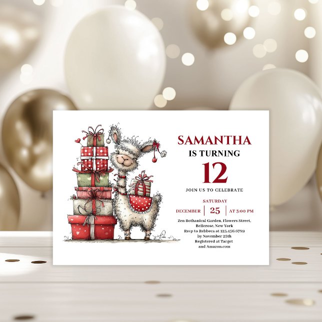 Invitación Animales caprichosos alegres Fiesta de cumpleaños  (Cheerful Whimsical animals Party Style kids birthday invitation

)