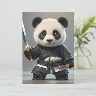 Invitación Animales chinos tradicionales, kung fu chino, chin