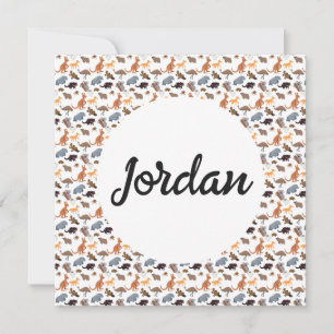 Invitación Animales de Australia Aussie Wildlife