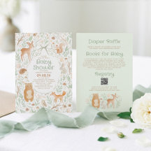 Animales del Bosque y la Madera Baby Shower Todo e