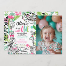 Animales fiestas, Safari de la Selva Primer Cumple