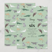 Animales nativos australianos Eucalyptus Cumpleaño