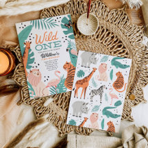 Animales Safari modernos salvajes Fiesta de un pri