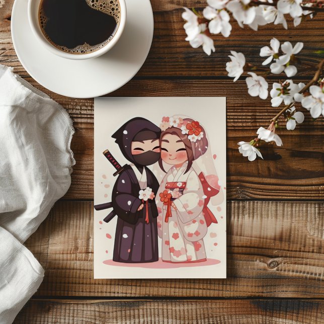 Invitación Anime Boda japonés de la cultura (Subido por el creador)