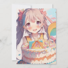 Anime Chica Birthday Party