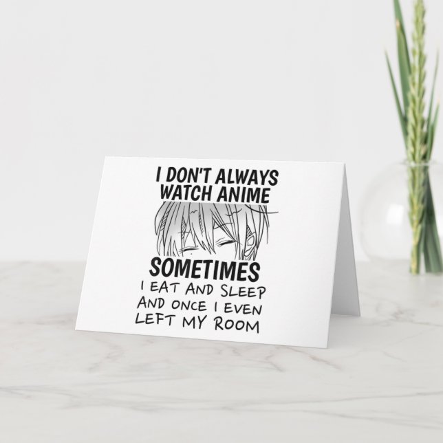 Invitación Anime Merch Para Los Hombres Cute Anime Boys Japon (Anverso)