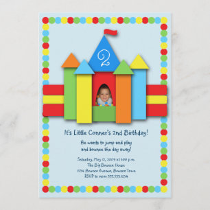 Invitación animosa de Bithday