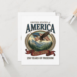 Invitación Aniversario 250 de América