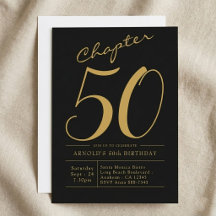 Aniversario 50 del Esposo Cumpleaños 50 Años Fiest