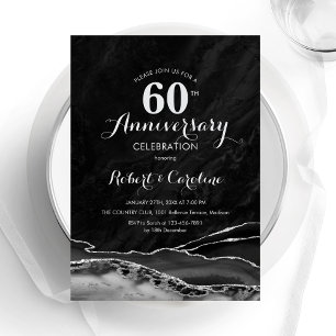 Invitación Aniversario 60 de Black Silver