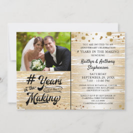 Invitación Aniversario Black Gold AÑOS EN CREACIÓN