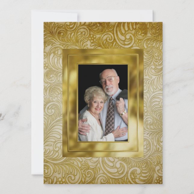 Invitación Aniversario / Boda - SRF (Anverso)