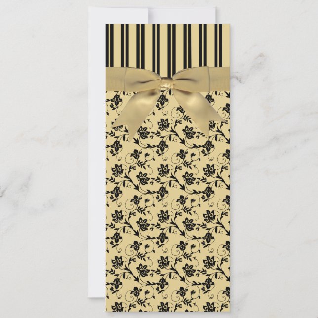 INVITACIÓN Aniversario de Bodas 50 con Cinta Impre (Anverso)