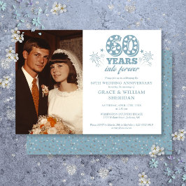 Invitación Aniversario de bodas de 60 años para siempre Foto