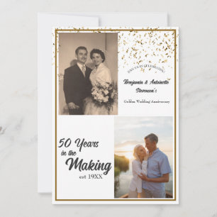 Invitación Aniversario de Bodas de Oro