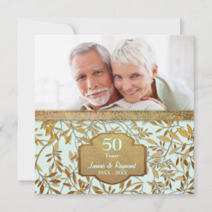Invitación Aniversario de Bodas de Oro 50