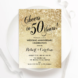 Invitación Aniversario de bodas de oro 50