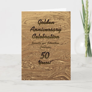 Invitación Aniversario de Bodas de Oro 50 Años