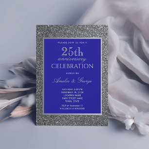 Invitación Aniversario de bodas de plata 25