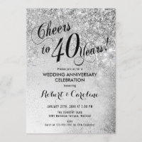 Aniversario de bodas de plata número 40