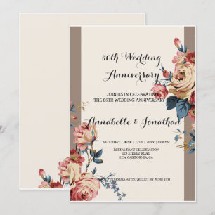 Invitación Aniversario de bodas querido