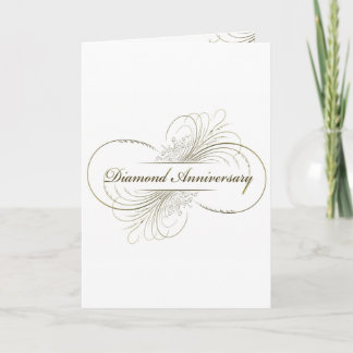 Invitación Aniversario de diamante