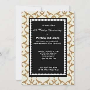 Invitación Aniversario de estilo campestre francés