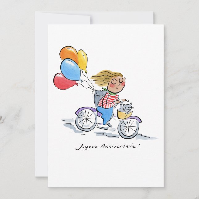 Invitación Aniversario de Joyeux (Anverso)